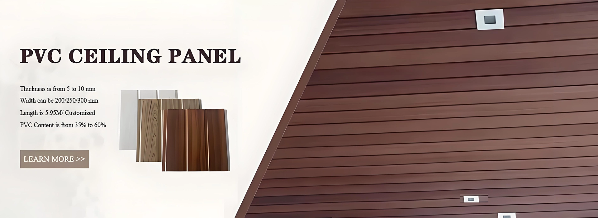 Produttore e fornitore del pannello del soffitto in PVC